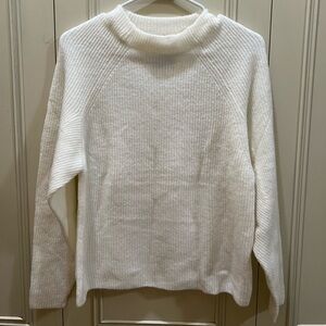 White sweater from Style & Co